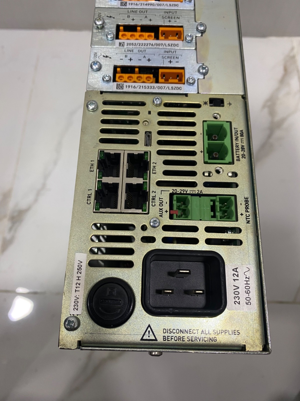 ASL V2000 Modular Power Amplifier with Different cards installed