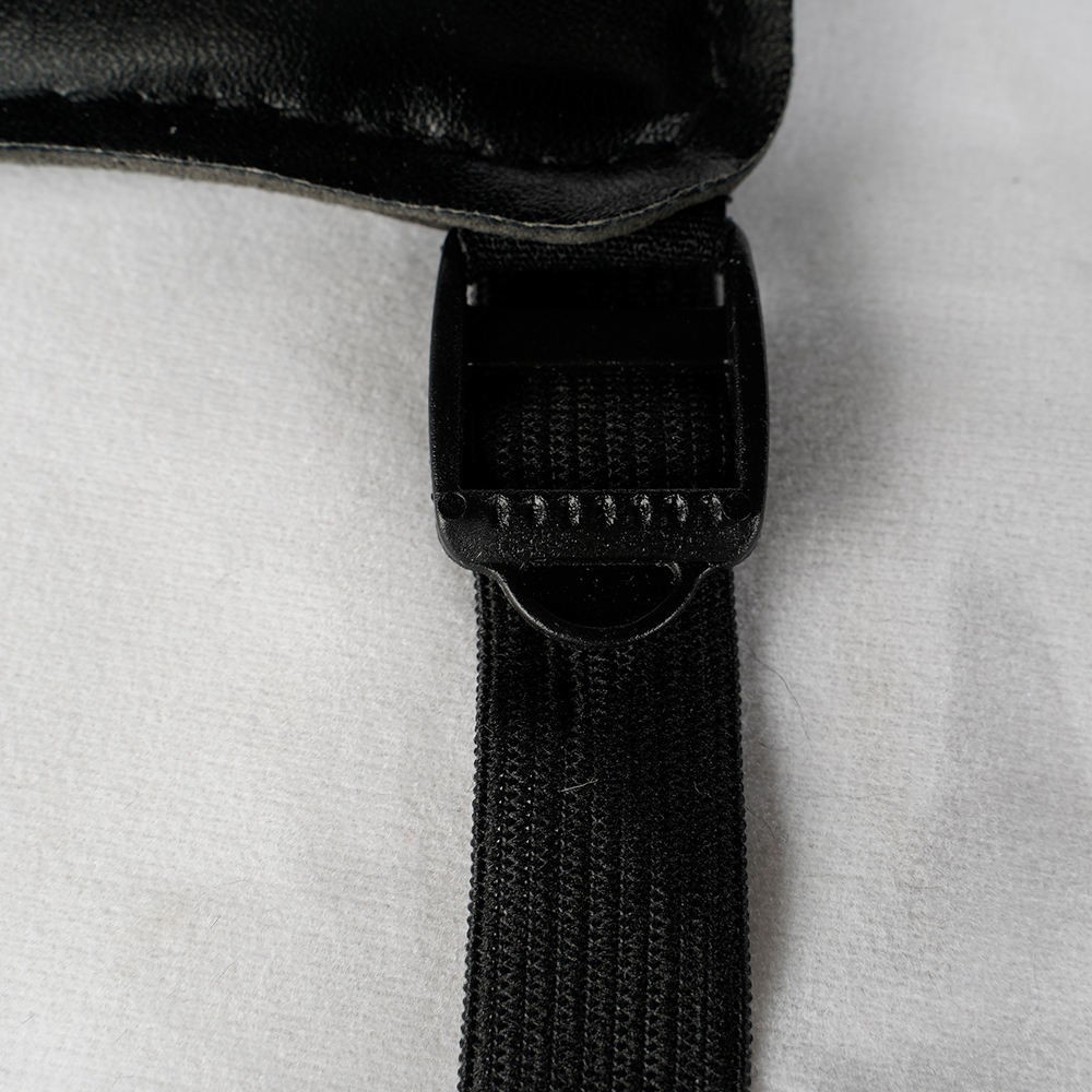 AF Black PU Leather Forearm Guard Handmade Archery Bracer Durable Protector