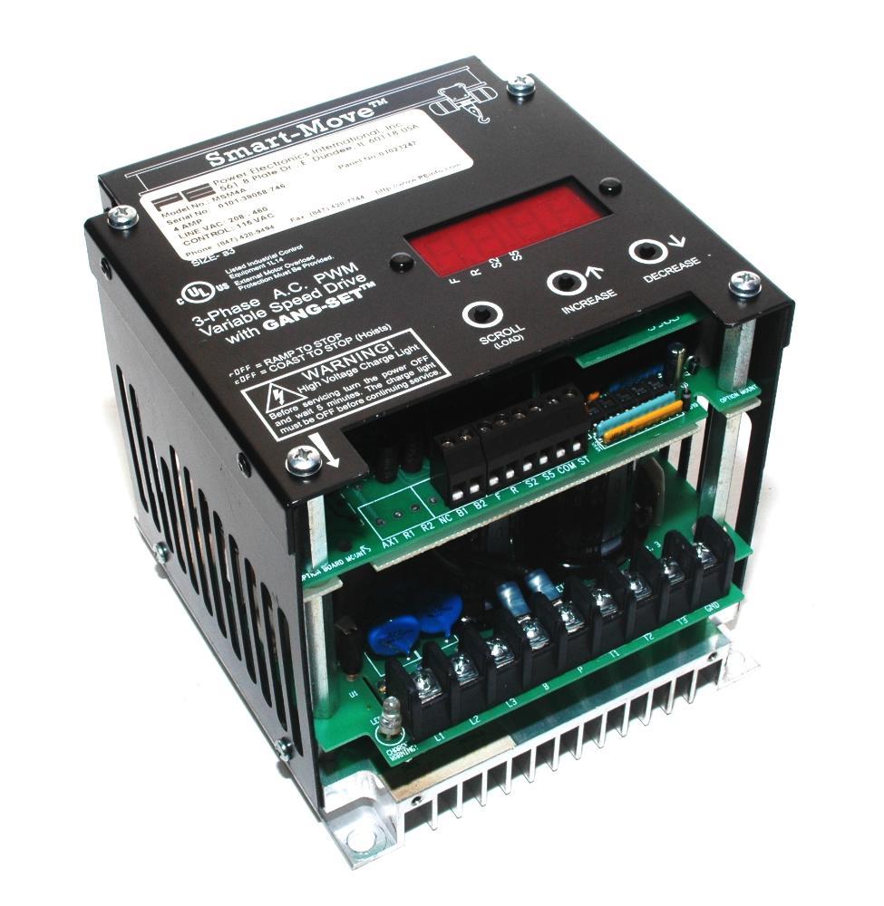 Power Electronics Crane Inverter ​​​​​​​​MSM4A *REPAIR EVALUATION ONLY* [PZJ]