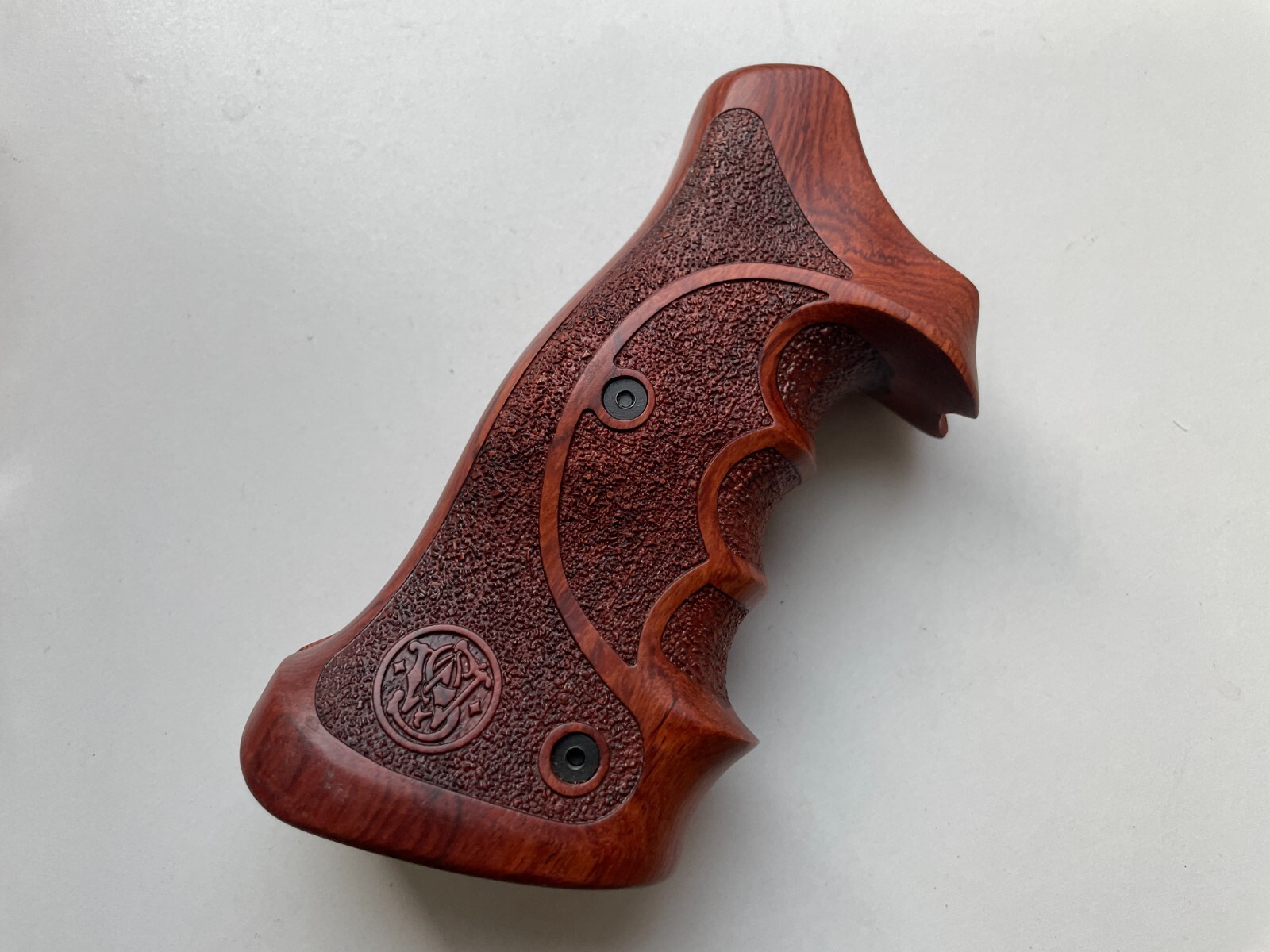 New Crave wood Prof. Target Grips For S&W K/L SQUARE BUTT Revolver;close back