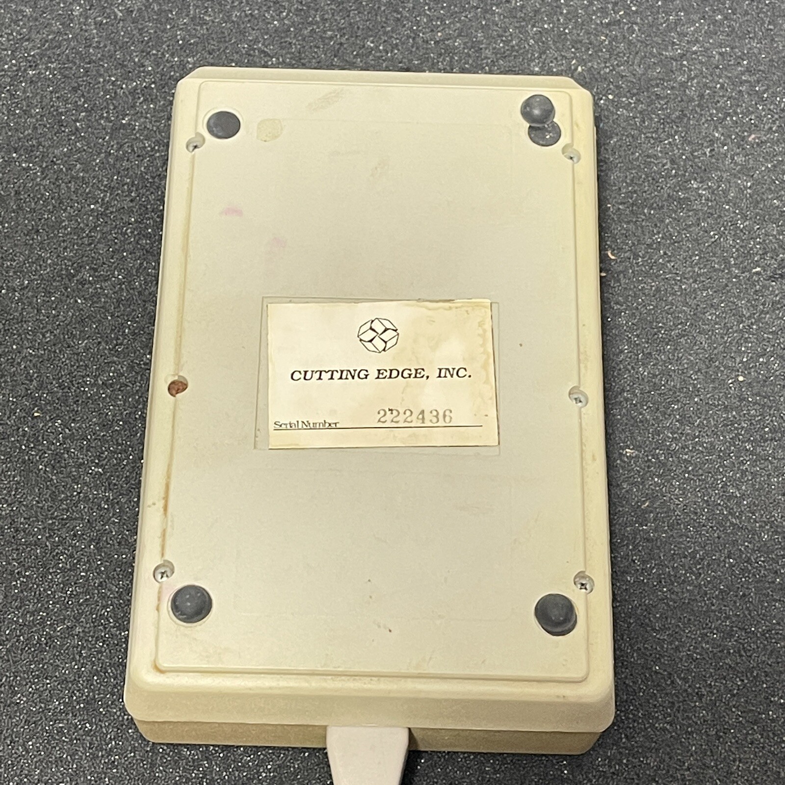 CUTTING EDGE INC. External 3.5" Disk Drive Floppy Vtg Computing Retro Gaming