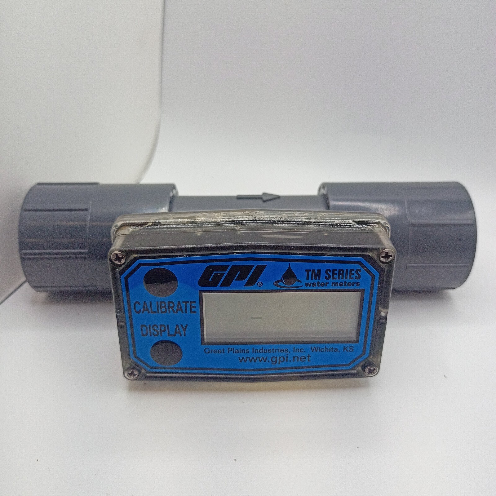 TM100-N  Turbine Digital Water Flow Meter PVC - 1" NPT Female Connection TM100 N