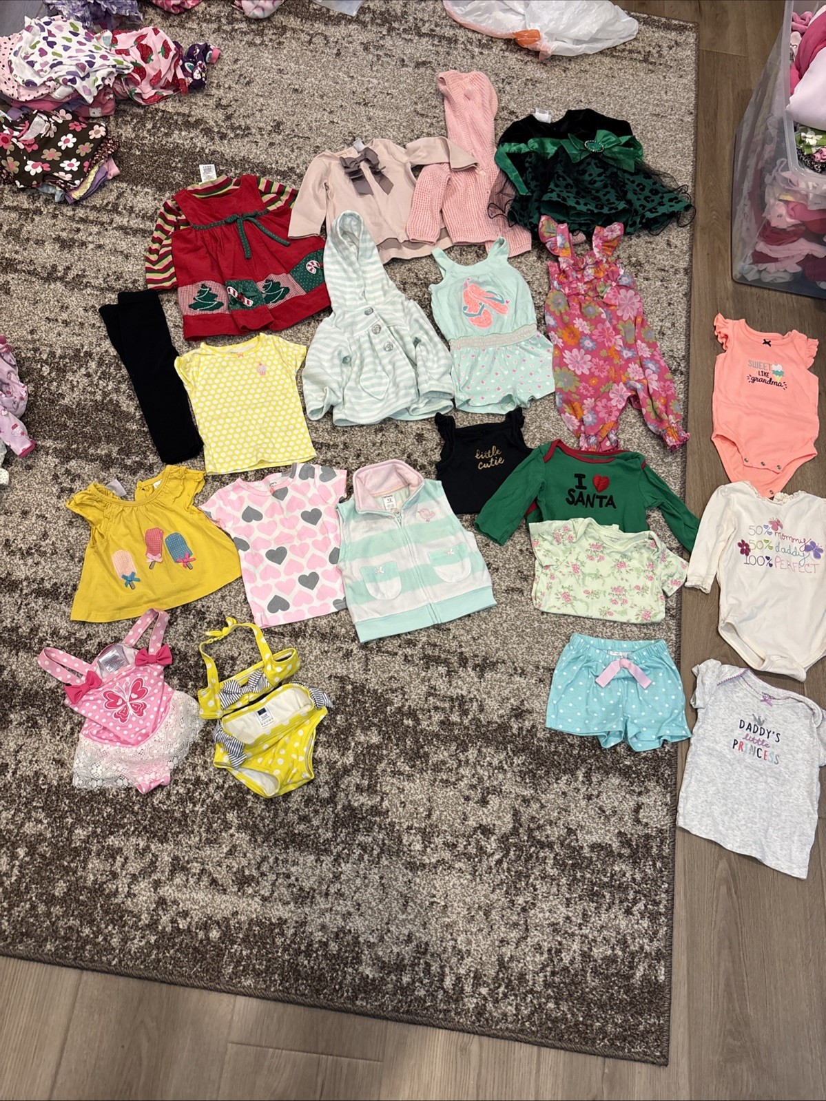 Baby Girl Lot - 12 Months, 12-18 Months Lot Of 22 PIECES