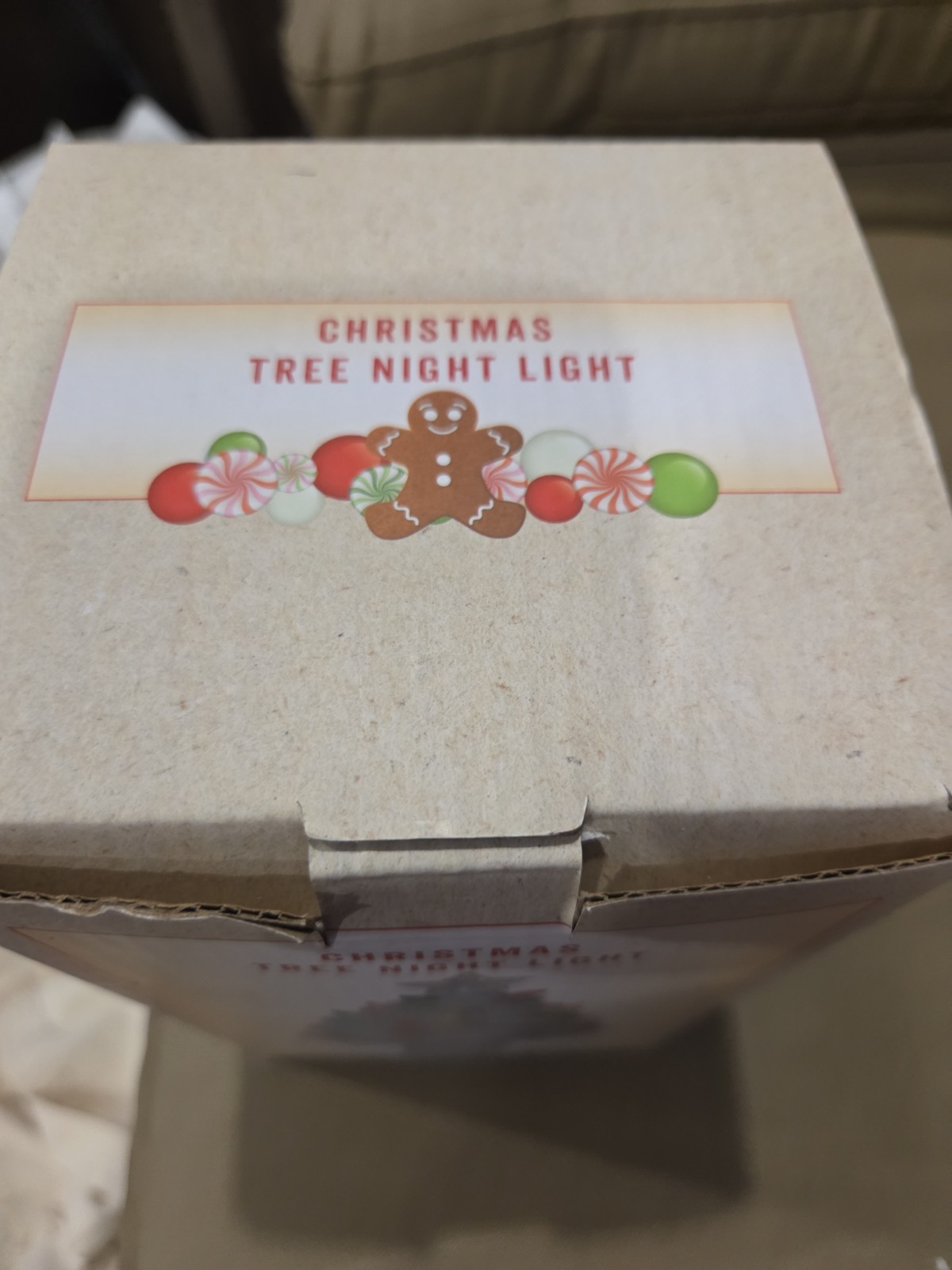 NEW, Ceramic Christmas Tree Night Light Wall Plug Cracker Barrel Exclusive