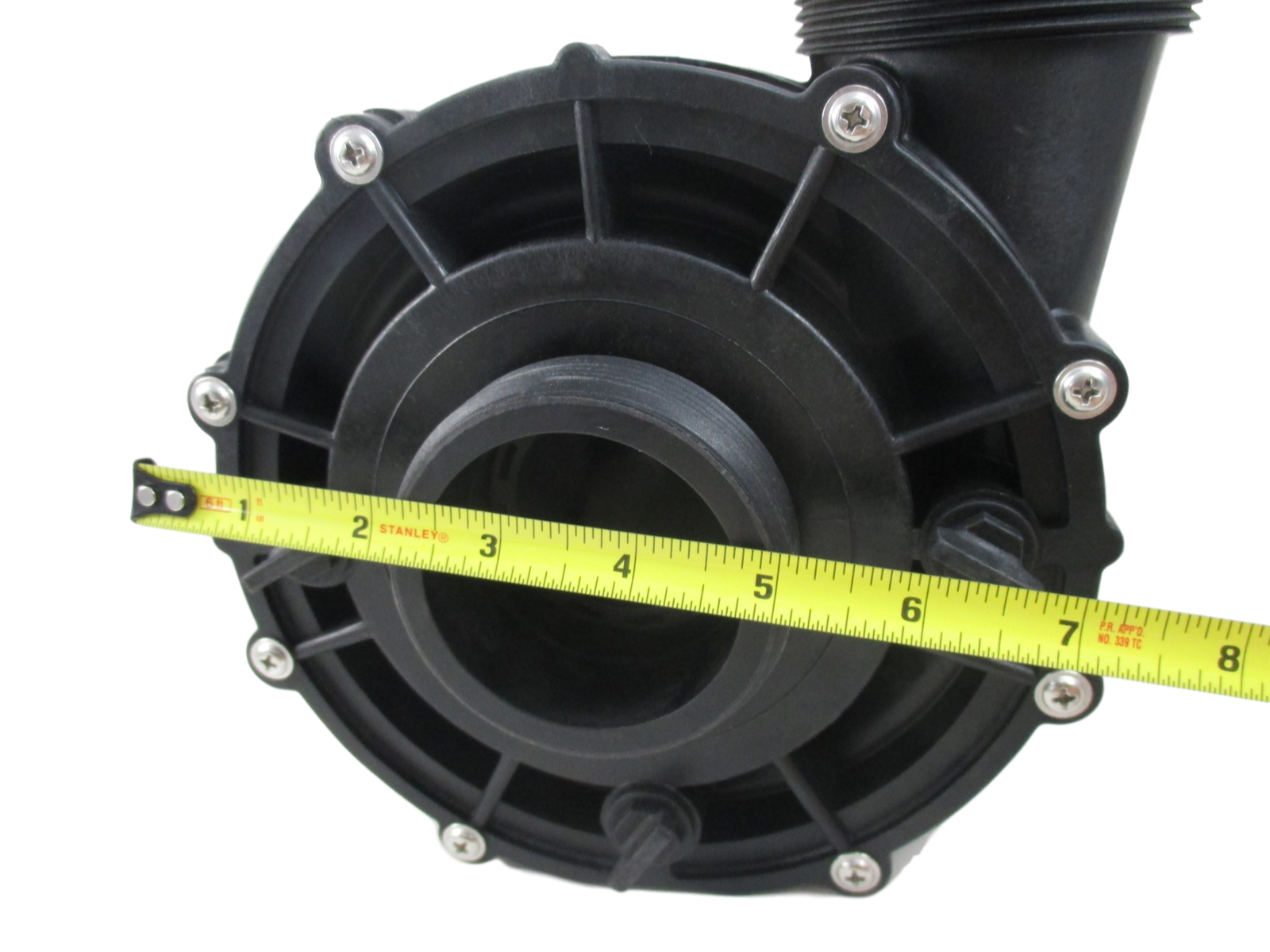 1HP WUA 100 Hot Tub Pump Wet End 48Fr fits Intertek LX Pumps 2" X 2"