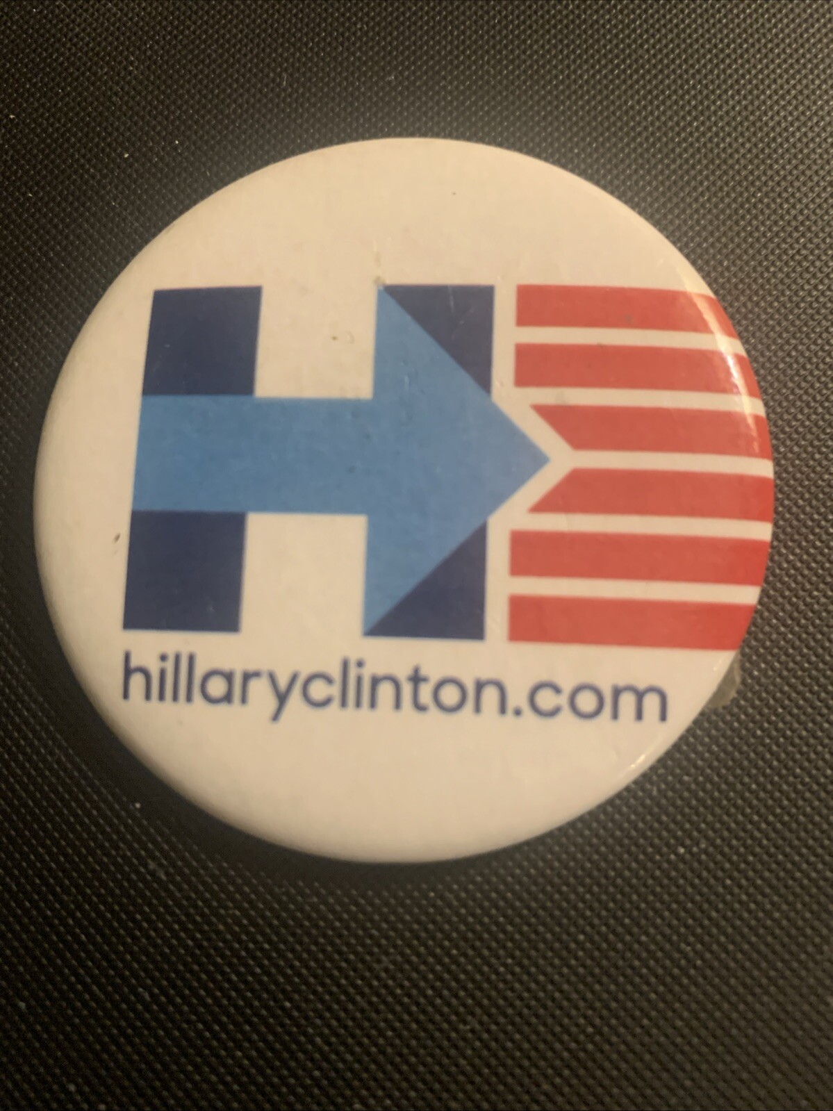 Hillary Clinton 2.25 Inch Presidential Campaign Pinback Button