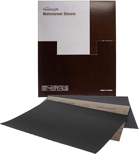 Sunmight Wateproof 9" X 11" 360G Plain Sheet, 08115, 50 Sheets