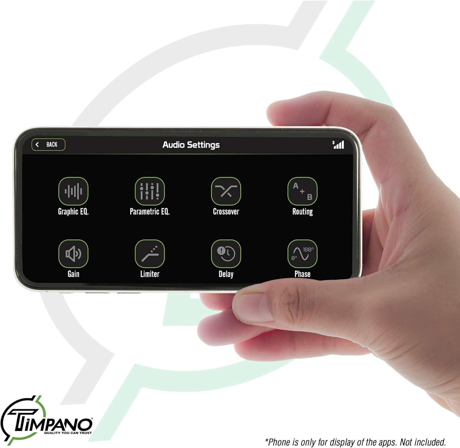 TPT-SP4BT Bluetooth DSP 4 Channel Car Audio Processor