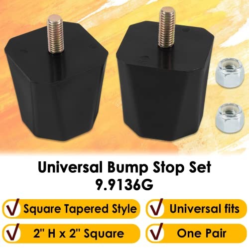 Upgrade Version 9.9136G Universal Bump Stop Set 2” Tall Suspensions Replace