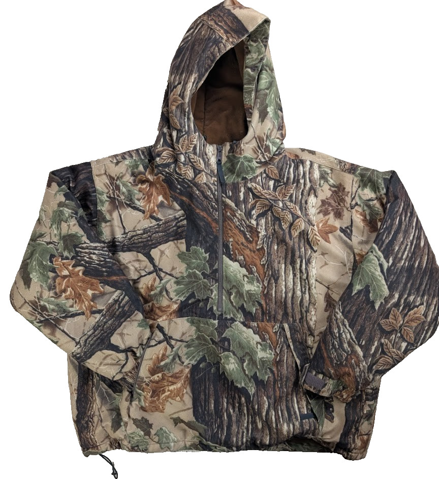 Cabela's 2XL RealTree Dry-Plus Heavyweight 1/4-Zip Fleece-Lined Hunting Jacket