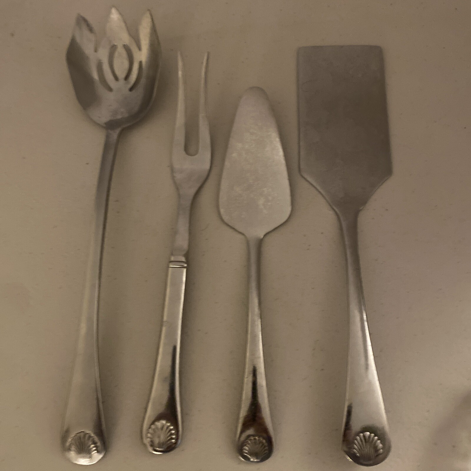 Reed & Barton SEYCHILLES*STAINLESS 4 Serving Pieces
