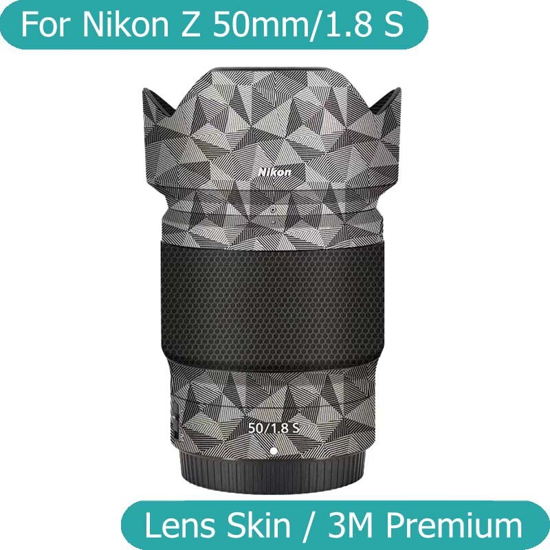 For Nikon Z 50mm F1.8 S Decal Skin Camera Lens Sticker Vinyl Wrap Film