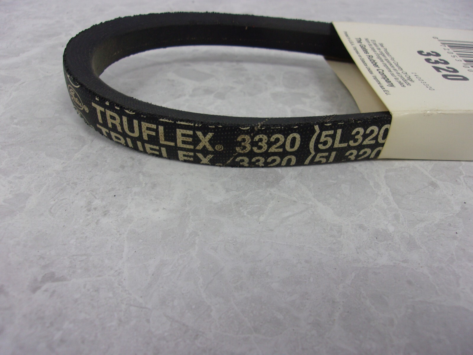 GATES 3320/5L320 TRUFLEX V-BELT, 0236B