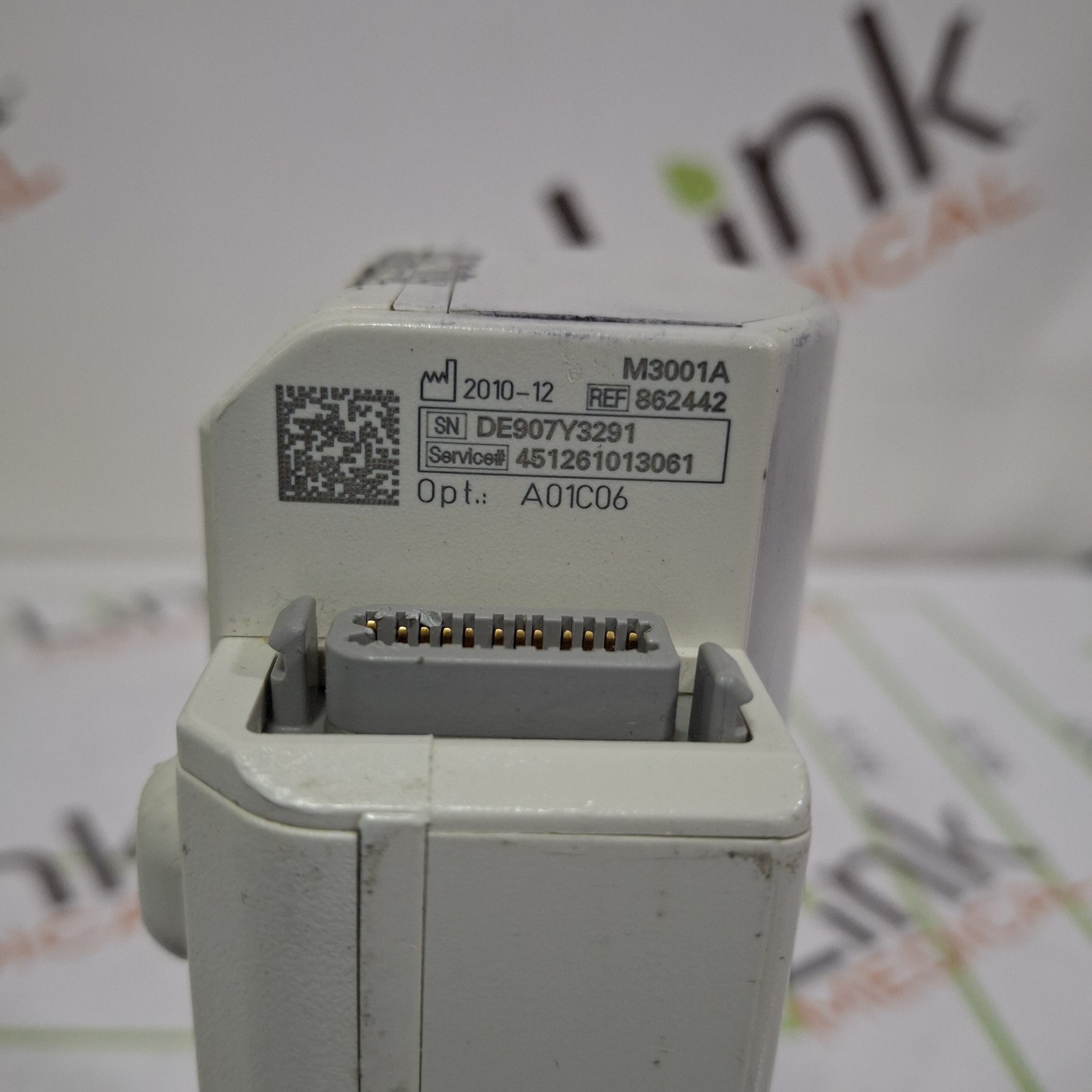 Philips M3001A-A01C06 Fast SpO2, NIBP, ECG, Temp, IBP MMS Module