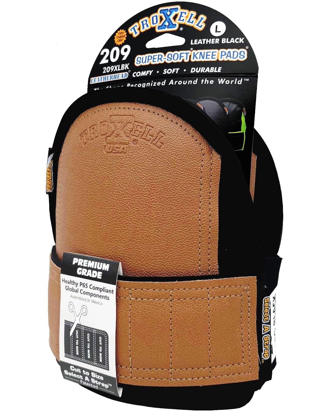 - SuperSoft LeatherHead Kneepads (Large Size/Bagged in Pairs)