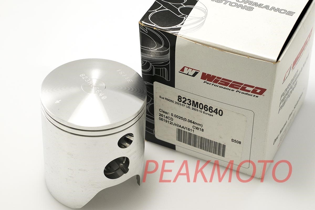 WISECO PISTON KIT SUZUKI RM250 2003-2007 03-10 66.40mm