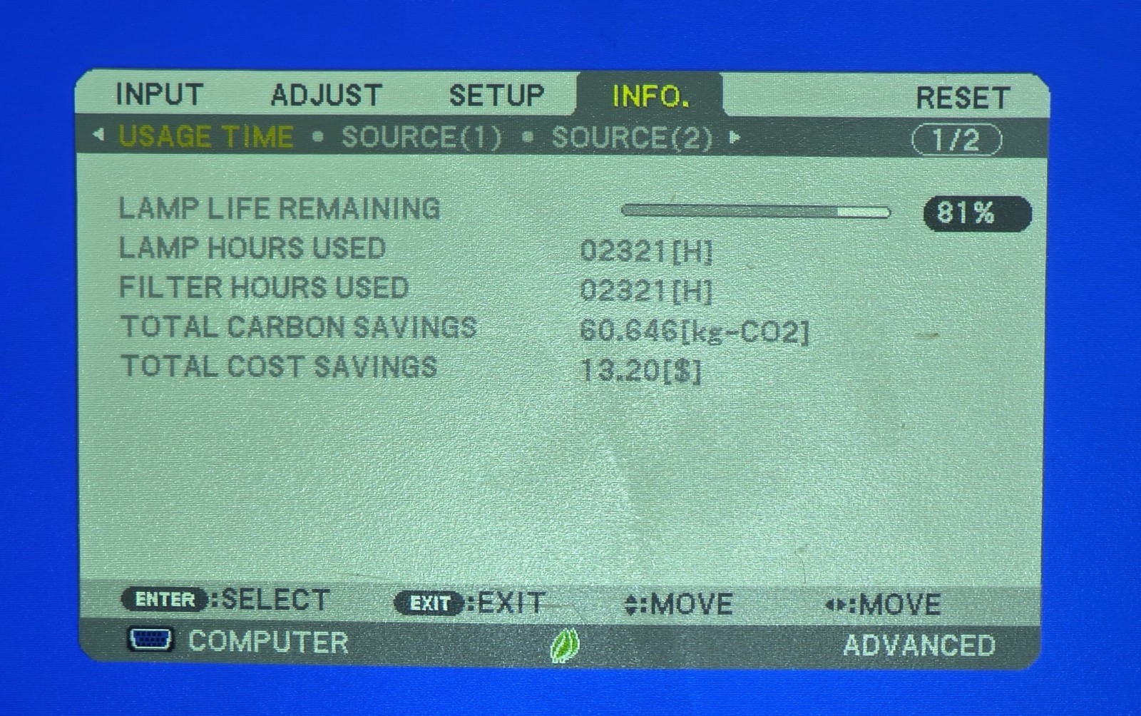 NEC MC382W 3LCD Projector #18
