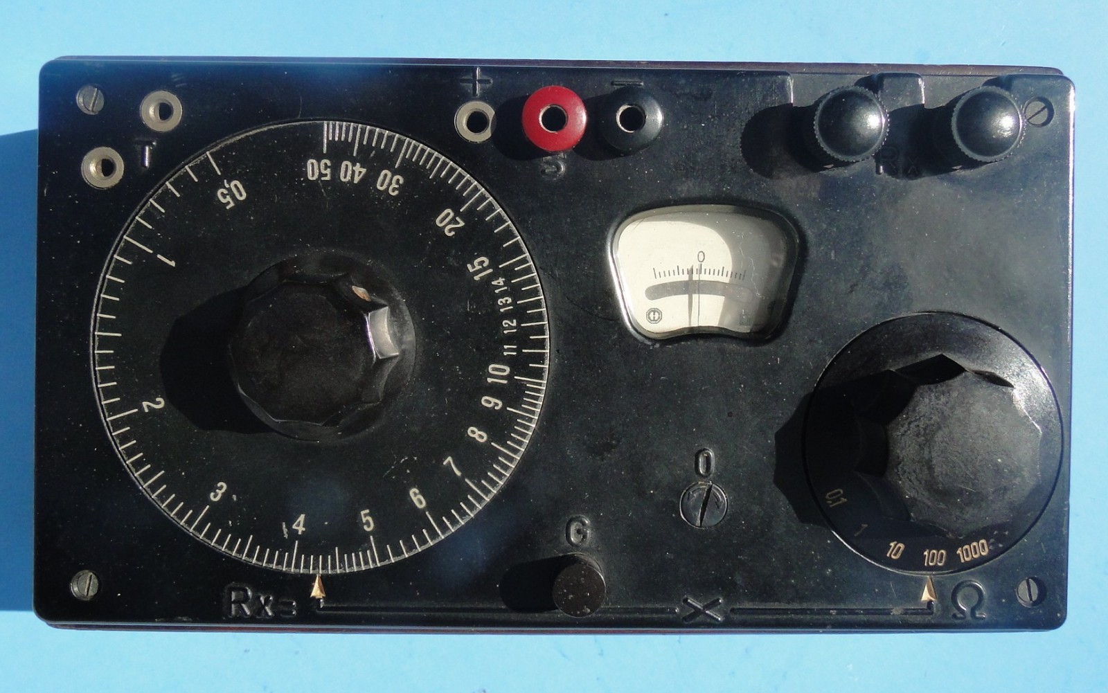 Rare Vtg Metrawatt Wheatstone Bridge Resistanannt Meter 0.25-50K ohm, Germany