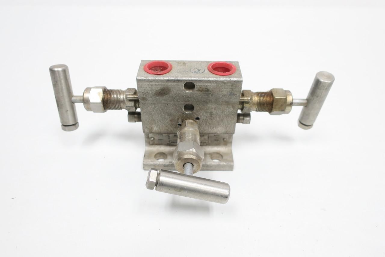 Anderson Greenwood M4THS-4-P 02-8259-541 Stainless Instrument Manifold 3030psi