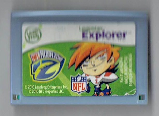 leapFrog Explorer Game Cart NFL Rush Zone rare HTF