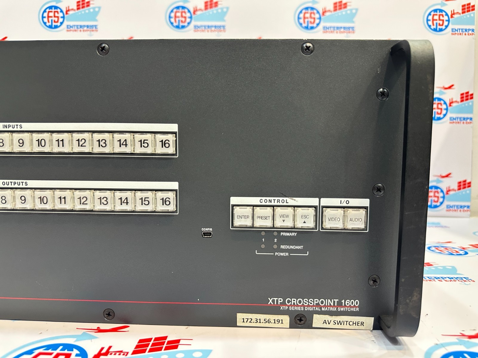 Extron XTP CrossPoint 1600 Digital Matrix Switcher