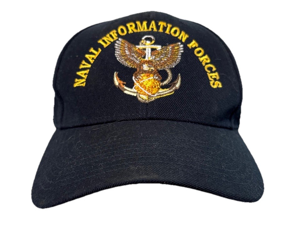 Naval Information Forces USN Baseball Cap Hat Navy Crest The Corps USA