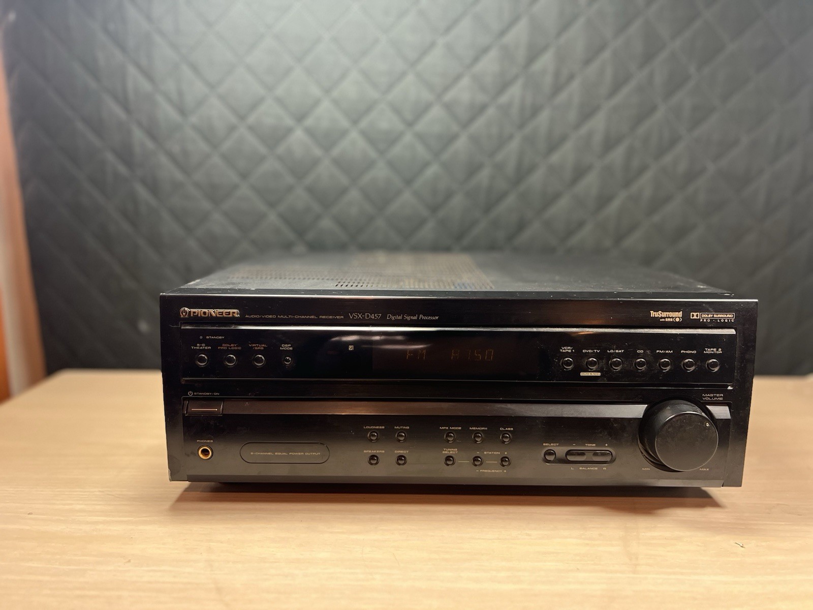 Pioneer VSX-D457 Stereo AV Receiver Amplifier Dolby, 5.1 Tested Works!!!!