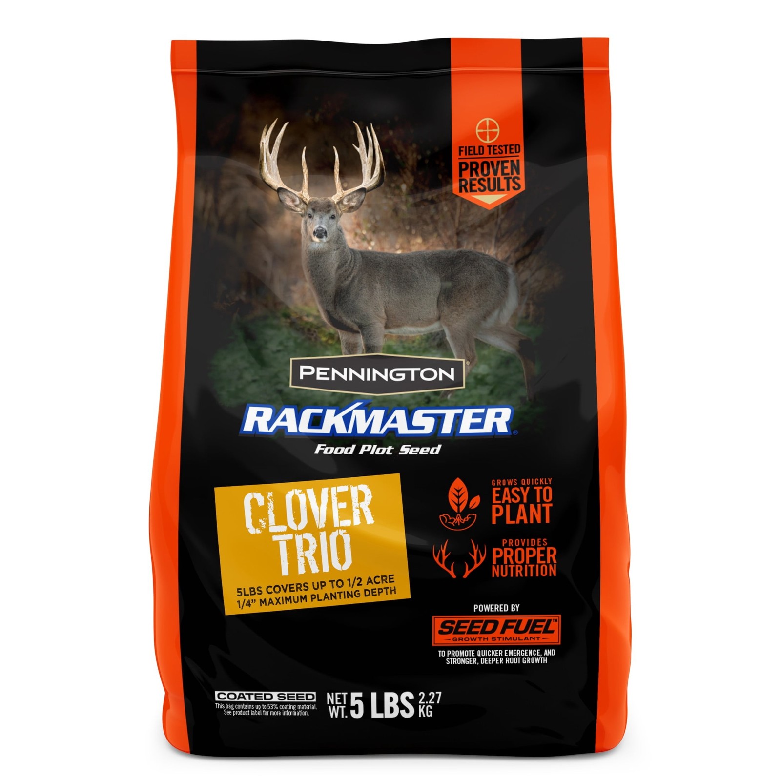 Rackmaster Clover Trio Food Plot Seed 5 lb