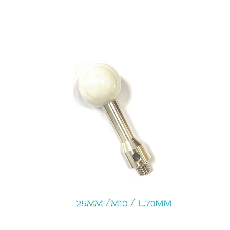 High-precision M10 Thread Magnetic Force Ceramic Calibration Sphere Length 70mm