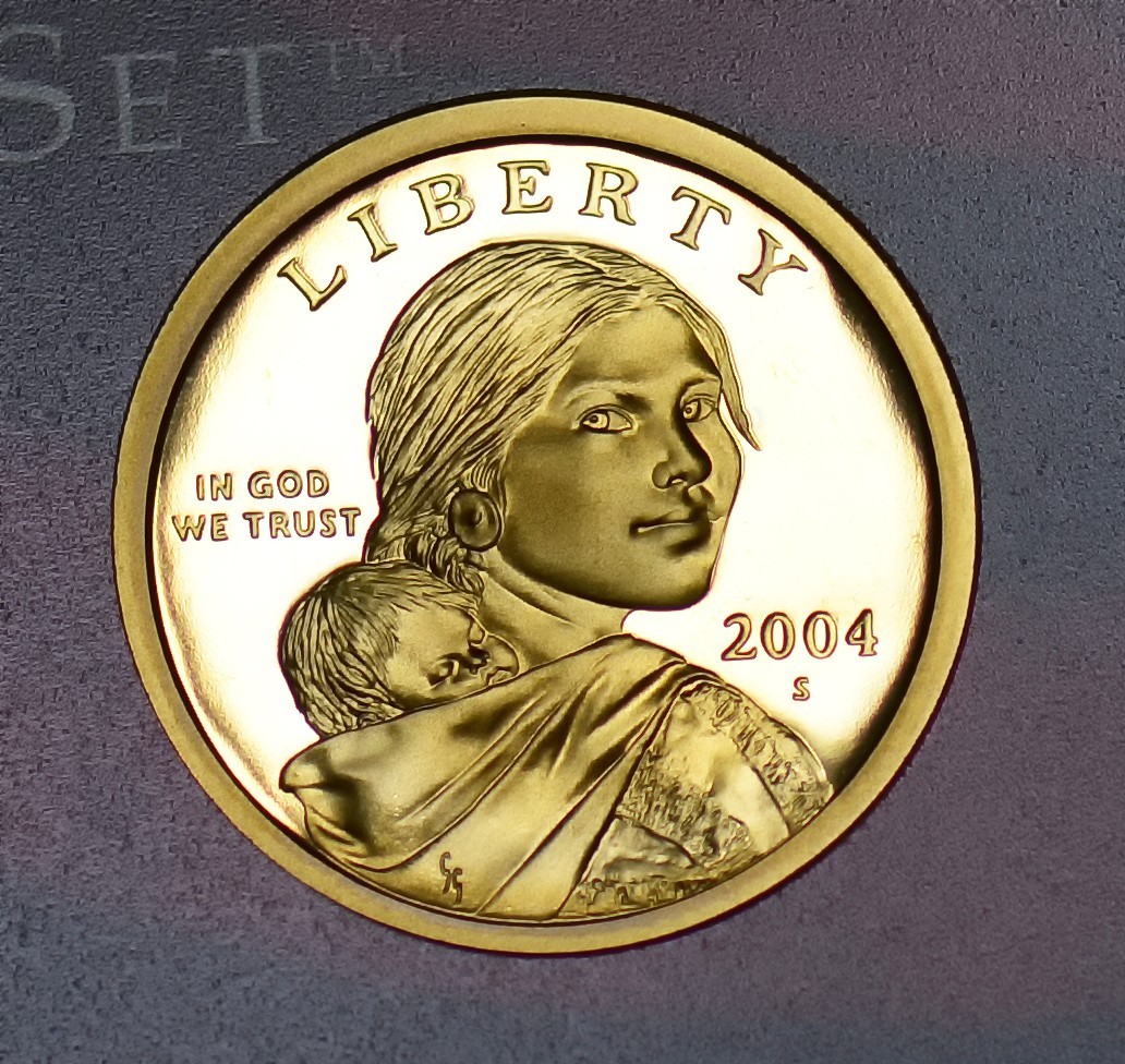 2004-S Sacagawea Native American Proof US Mint Dollar