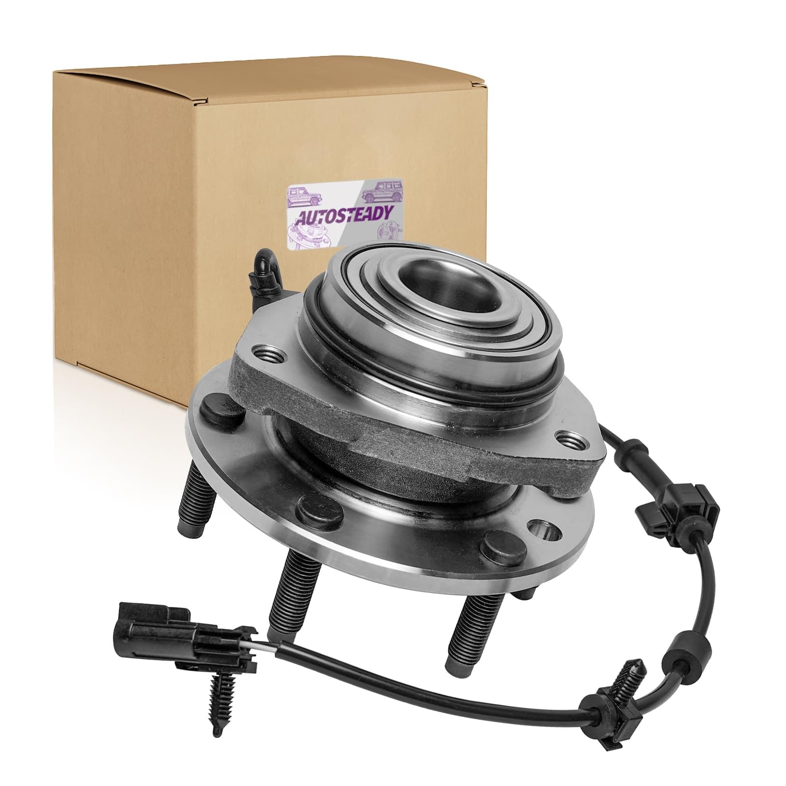 Front Wheel Hub Bearing Assembly 513188 for Chevy Trailblazer GMC Envoy SSR ABS
