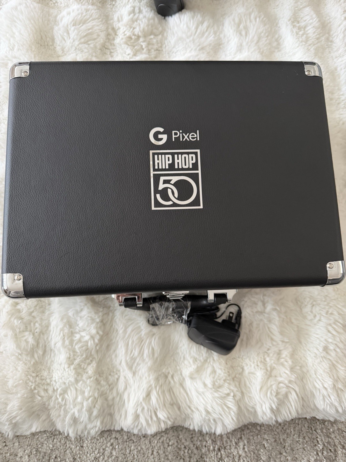 Google Pixel Hip Hop 50th Anniversary Victrola Turntable  -VERY RARE!  1 Of 400