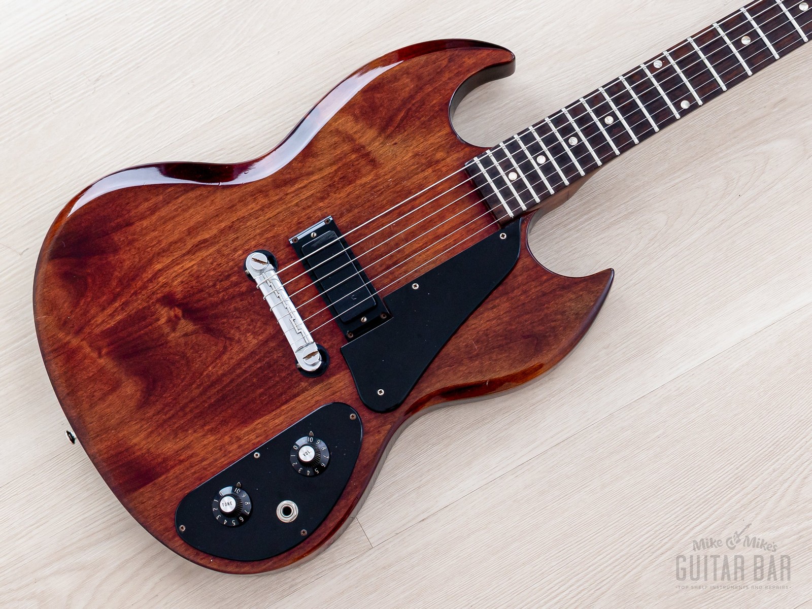 1972 Gibson SG-1 Cherry Vintage Guitar w/ Case, Tarback Mini Humbucker