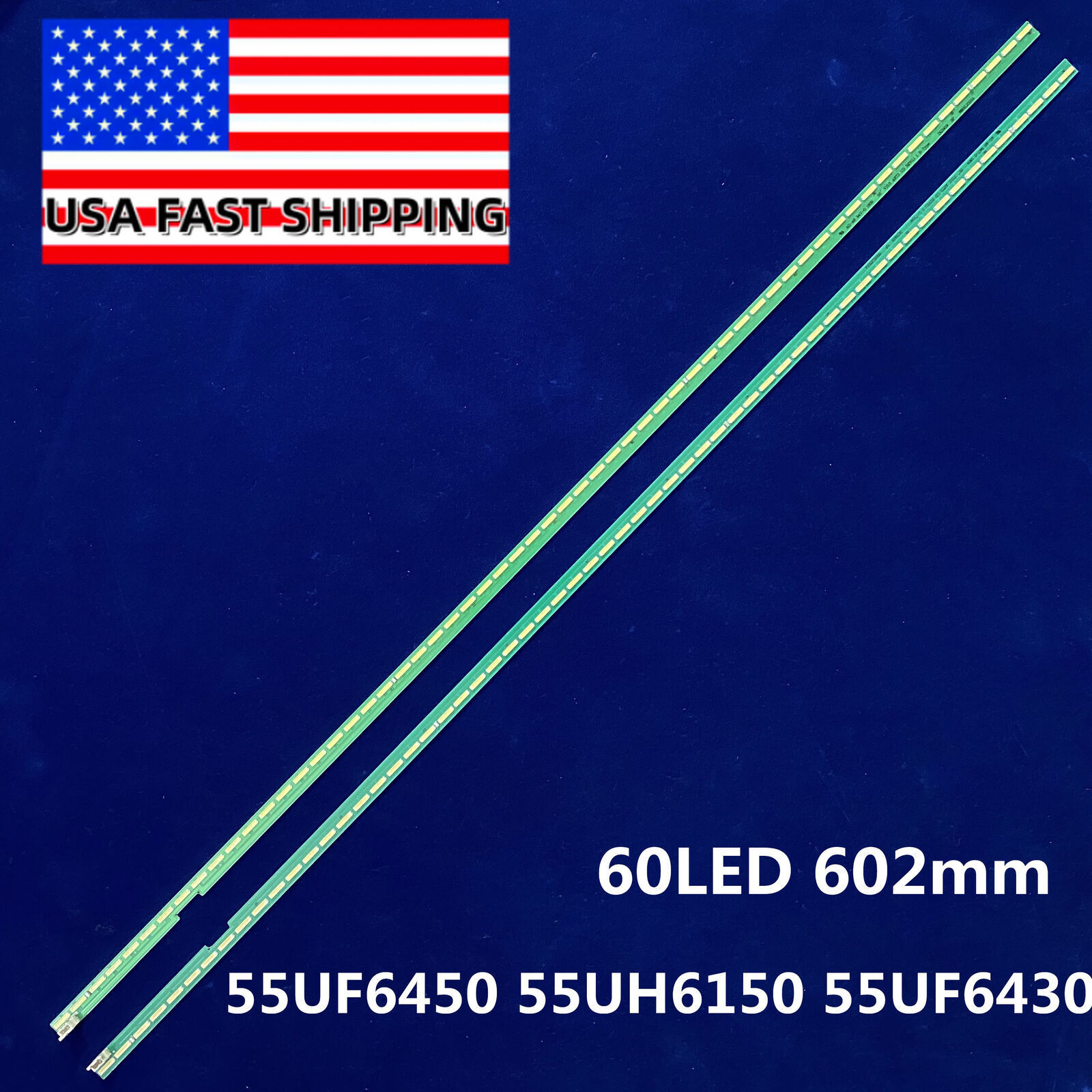 2pcs LED Strips for 55UF6450 55UH615A 55UF6430 LC550EGE 6916L-2318A 2319A 0159A