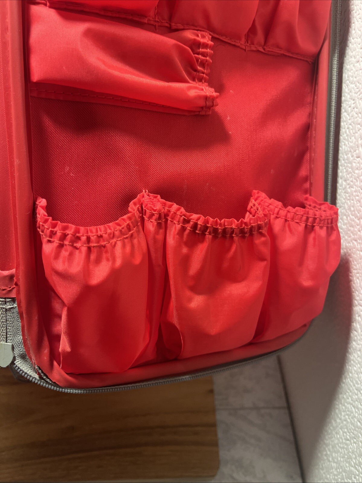 Snap On Tools Lunch Box Storage Carry Case Bag Rigid Frame Strap / Handle - EUC