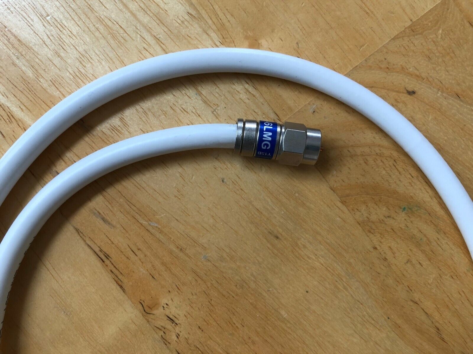 1Ft 2Ft 3 Ft 4 Ft 5 Ft 6Ft RG6 RG-6 Coaxial Coax Cable SAT CATV HDTV BLACK/WHITE