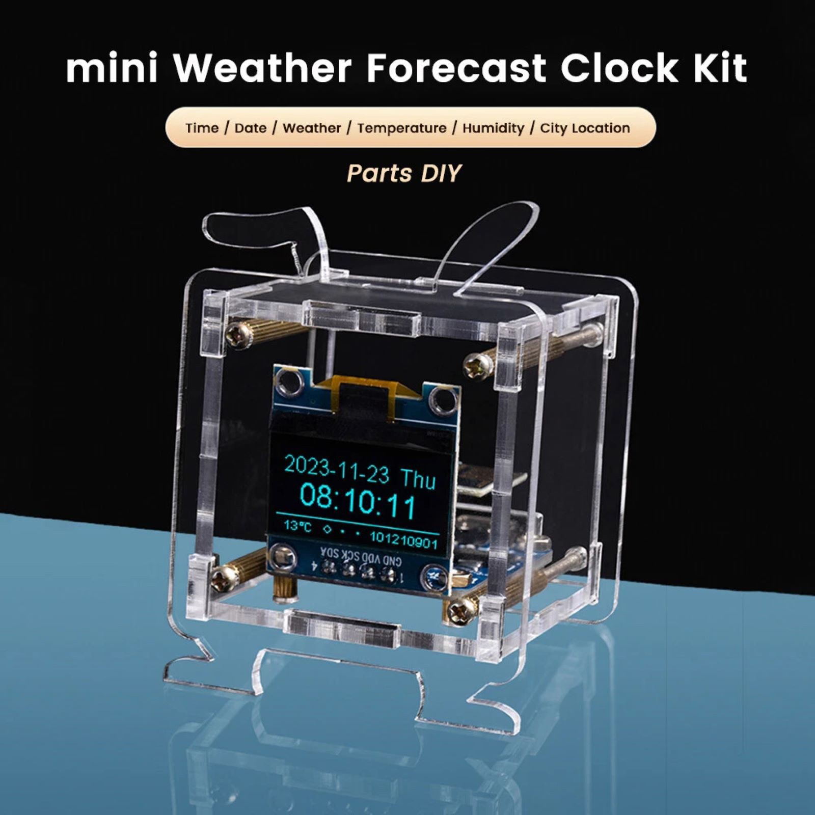 ESP8266 DC5V Power DIY Electronic Kit features a WIFI automatic timing module