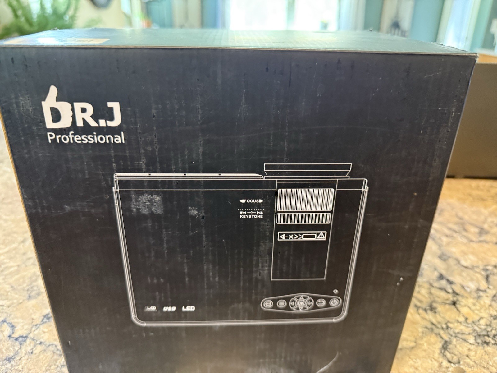 DR. J Professional HI-04 Mini Movie Home Theater Projector