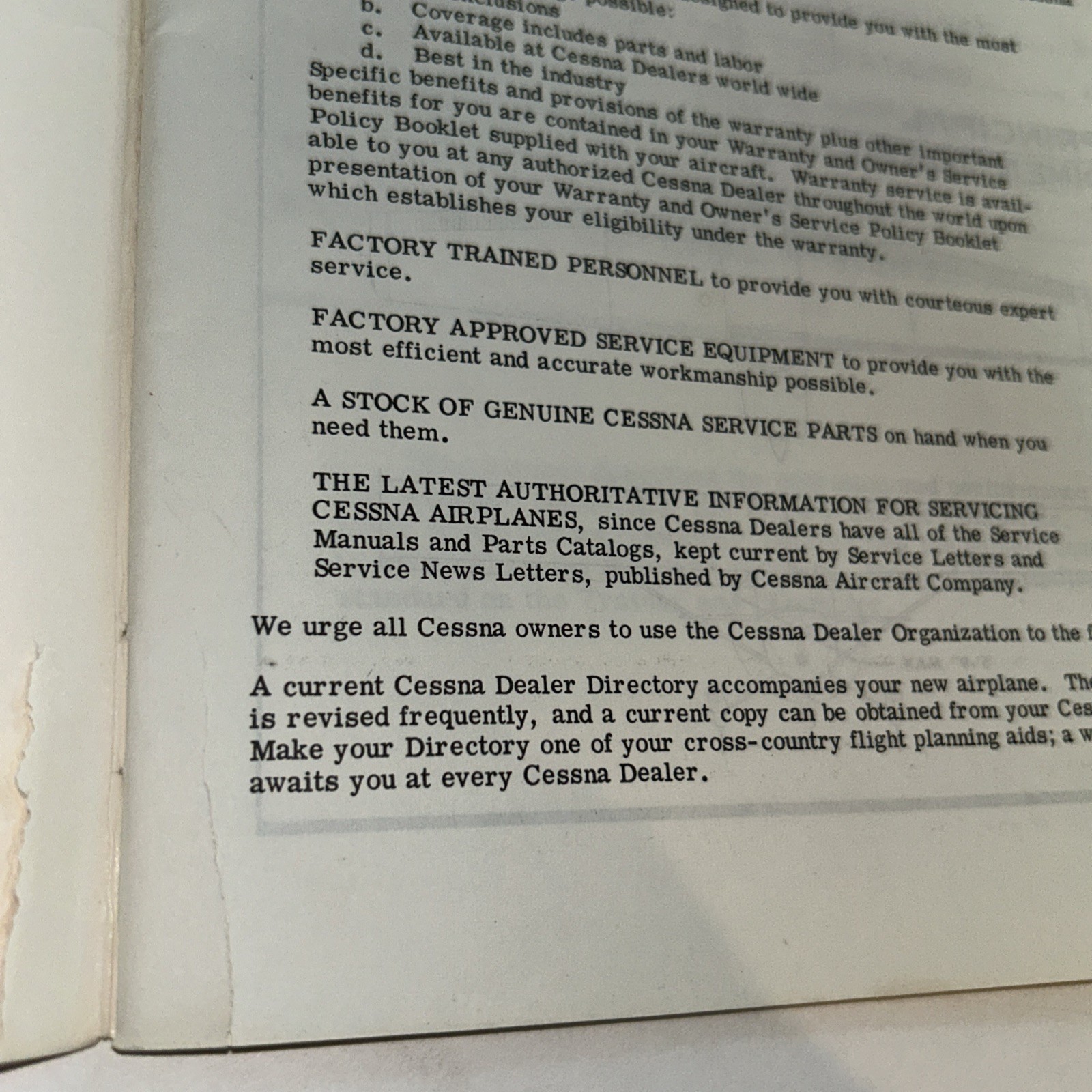 1972 Cessna 150 Owner's Manual