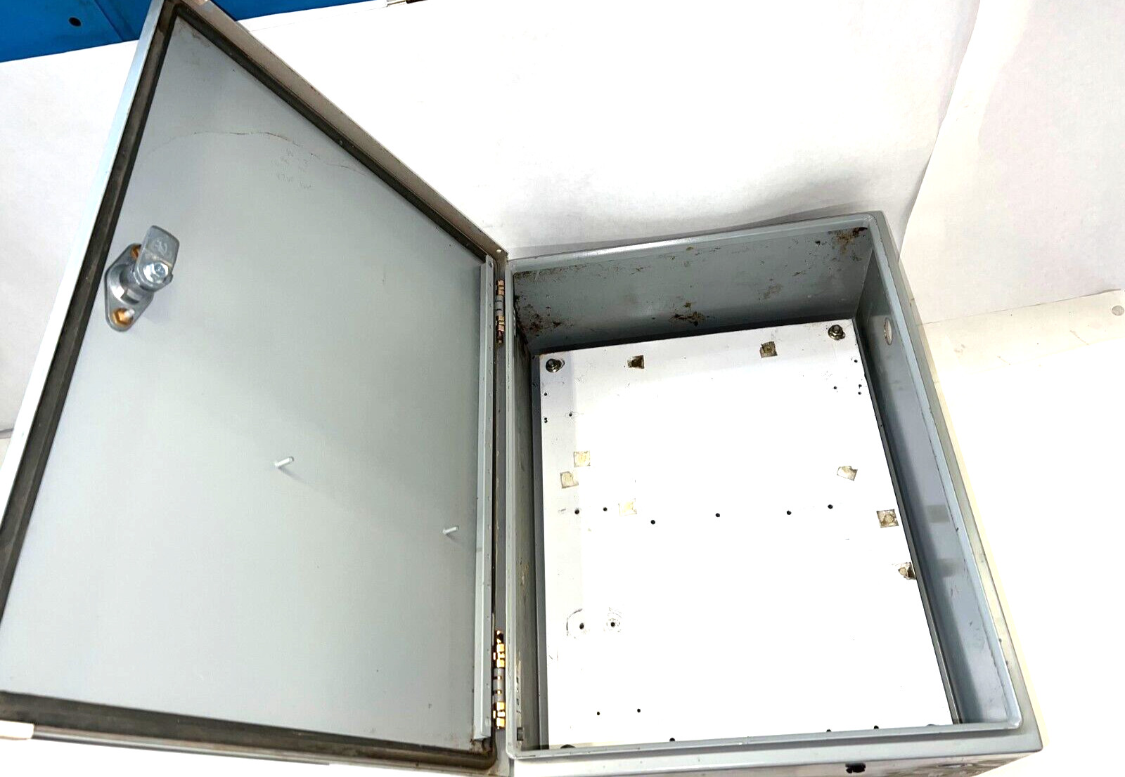 HOFFMAN INDUSTRIAL CONTROL PANEL ENCLOSURE C-SD20168 TYPE 4, 12 SINGLE DOOR