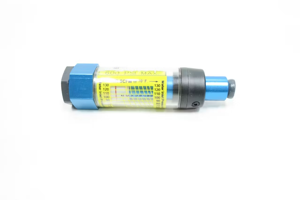 Omega FL-2909 Variable Area Flow Meter 40-130scfm 1/4in Npt