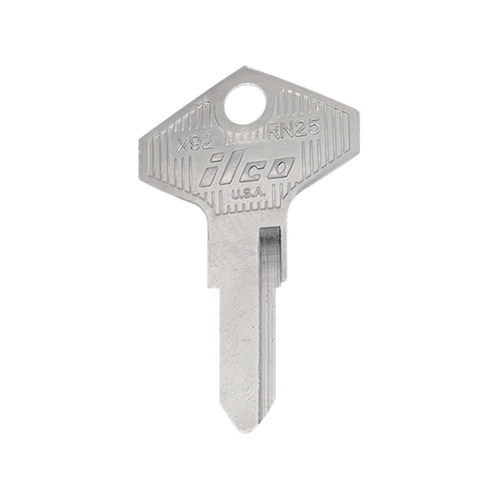 RN25 / X92 Key Blank  Nickel