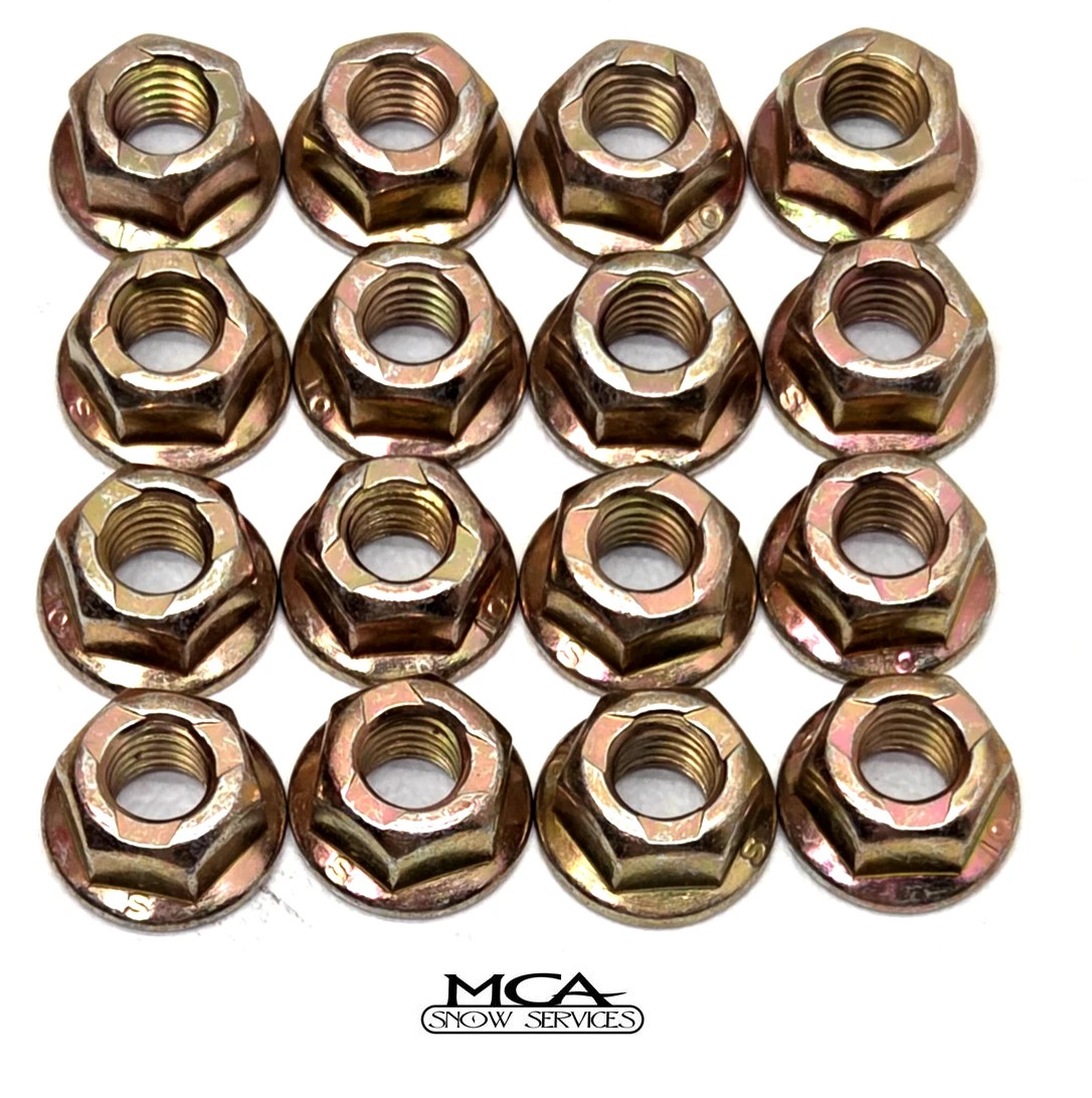 PADDLE NUTS HONDA HARMONY HS520 HS720  90343-ZE6-000 (16)  6MM SELF-LOCK NUTS