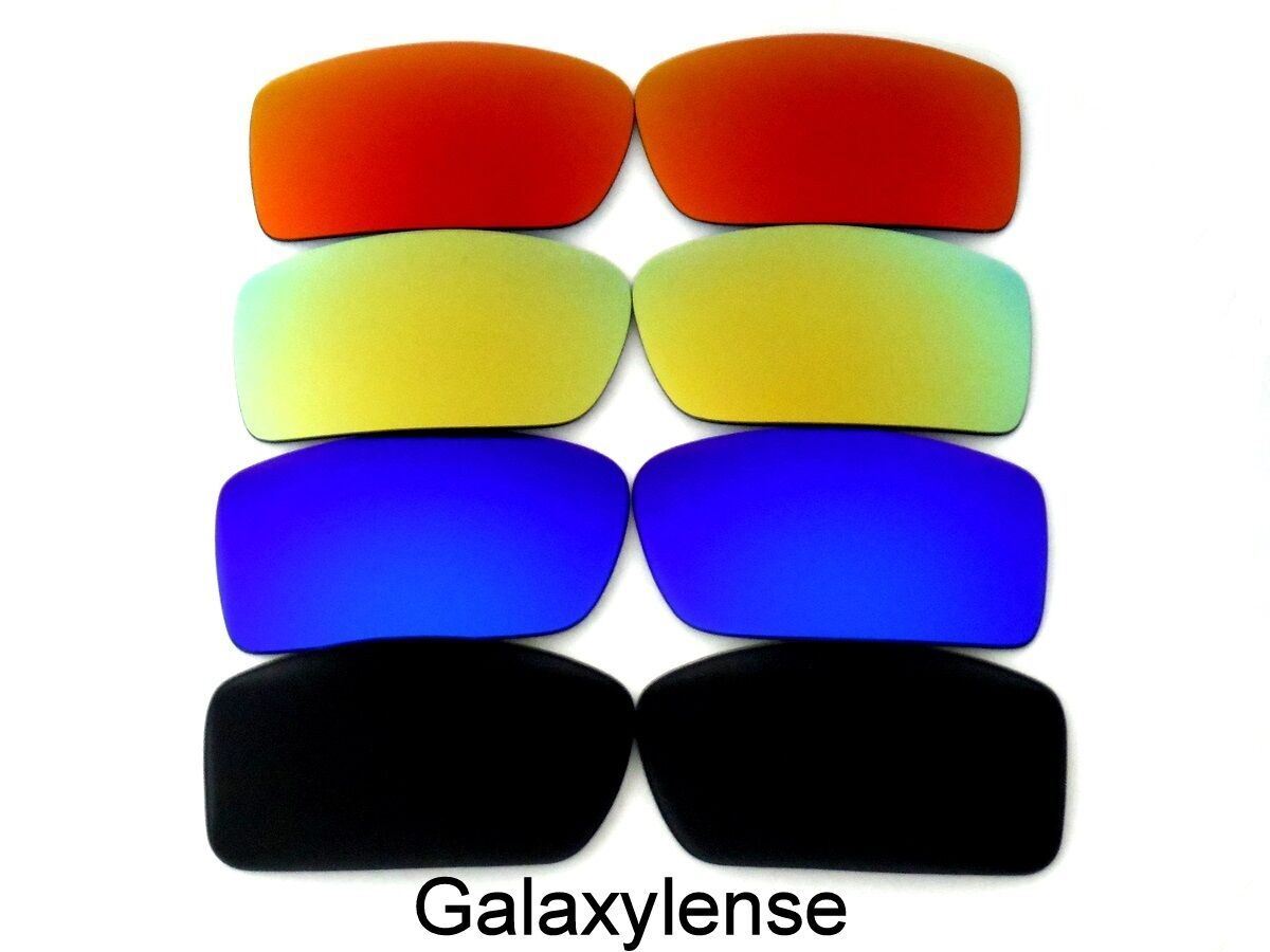 Galaxy Replacement Lenses For Oakley Gascan Black&Blue&Gold&Red Polarized 4Pairs