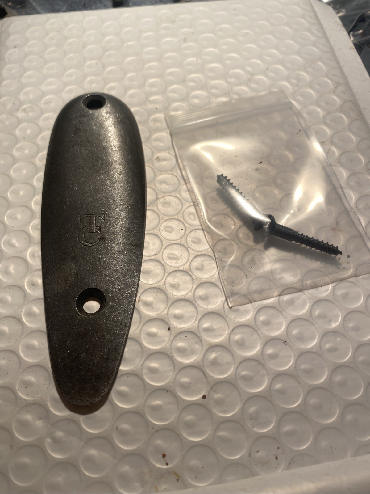 Thompson Center -Renegade- Butt Plate w/Screws- Nice !!