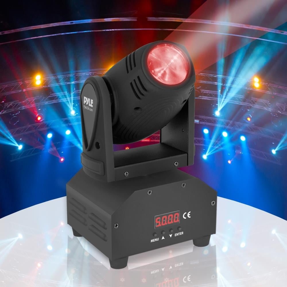 PYLE PDJLT40 - Multi-Color LED Stage Light - DJ Sound & Studio Lighting System