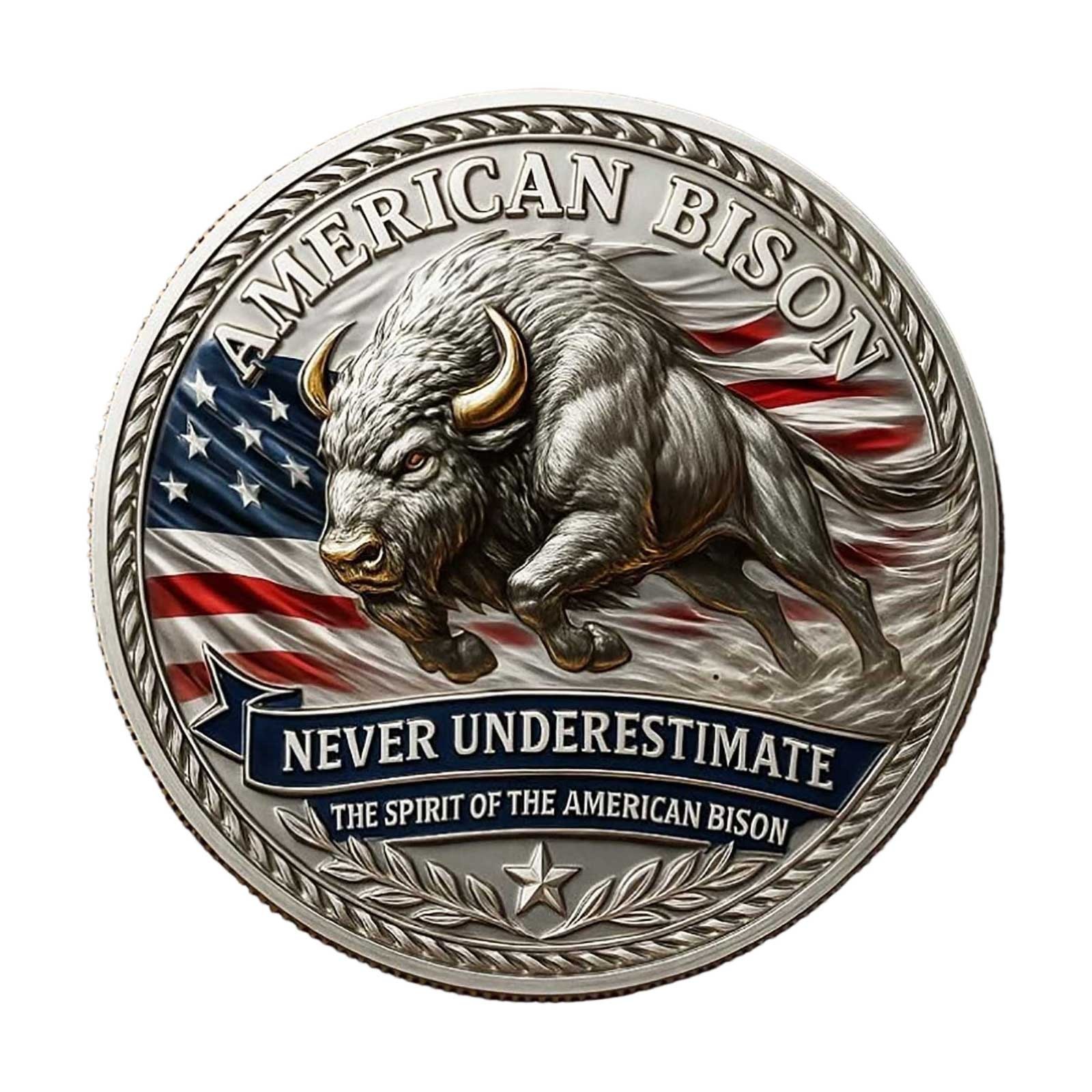 THE GREAT AMERICAN WILDLANDS PROTECT PRESERVE HONOR Commemorative Coin