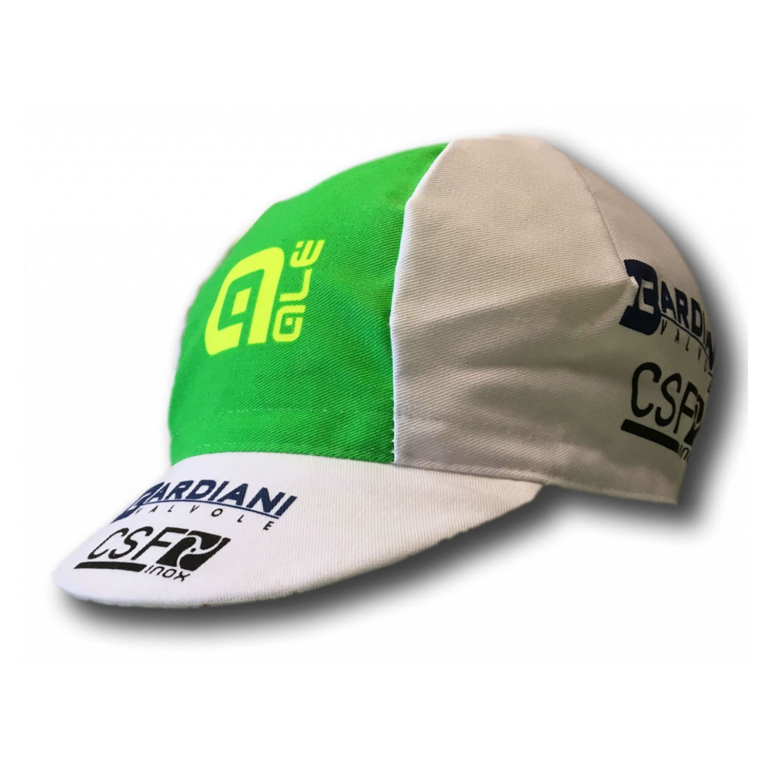 Pro Team Cycling Cap - Csf Bardiani Ale' 2017, Made In Italy