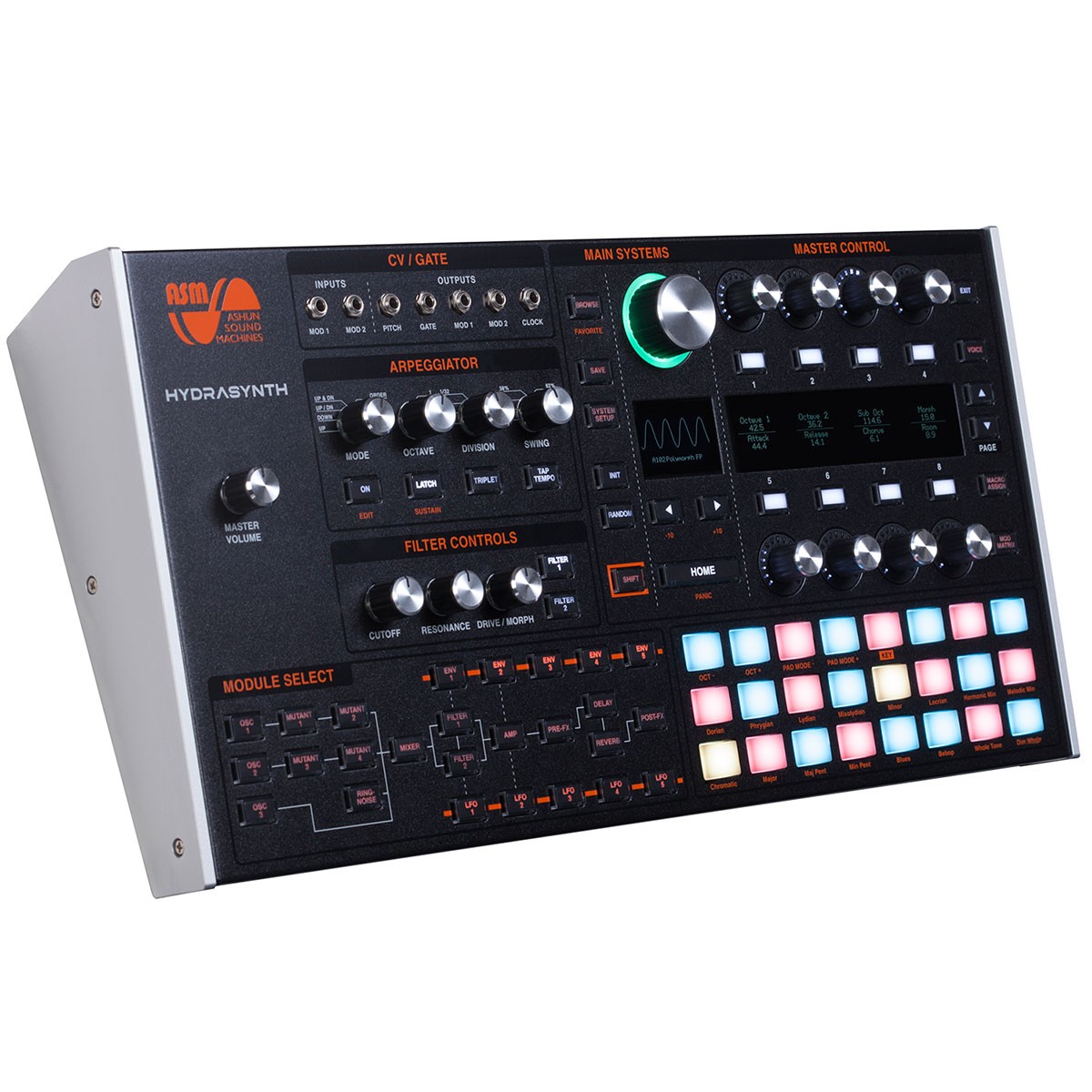 ASM Hydrasynth Desktop 8-Voice Polyphonic Wave Morphing Synth (Demo/Open Box)