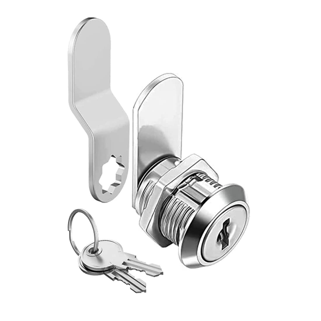 Truck Tool Lock with Keys, 5/8 inch Toolbox Replacement for Silver